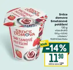 Billa Srdce domova Smetanové potěšení nabídka
