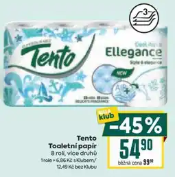 Billa Tento toaletní papír nabídka