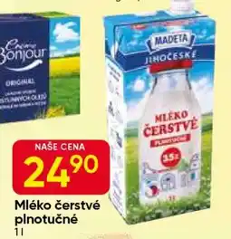 Hruška Mléko čerstvé plnotučné nabídka