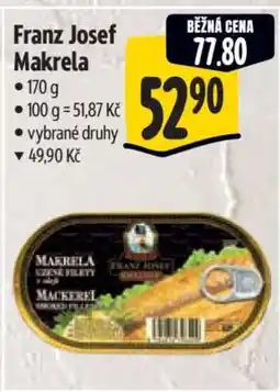 Albert Franz Josef Makrela nabídka