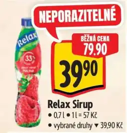 Albert Relax Sirup nabídka