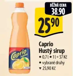 Albert CAPRIO HUSTÝ SIRUP nabídka