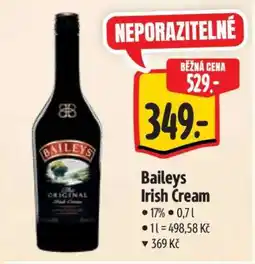 Albert Baileys Irish Cream nabídka