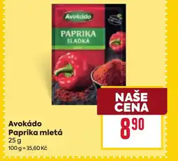 Billa Avokádo Paprika mletá nabídka