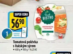 Albert Tomatová polévka s italským sýrem nabídka