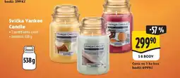 Albert Svíčka Yankee Candle nabídka