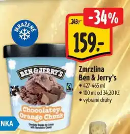 Albert Zmrzlina Ben&Jerry’s nabídka