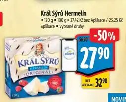 Albert Král Sýrů Hermelín nabídka