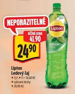 Albert Lipton ledový čaj nabídka