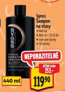 Albert Syoss Šampon na vlasy nabídka