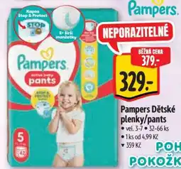 Albert PAMPERS Dětské plenky/Pants nabídka