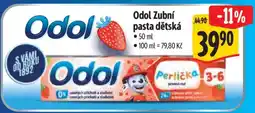 Albert Odol Zubní pasta dětská nabídka