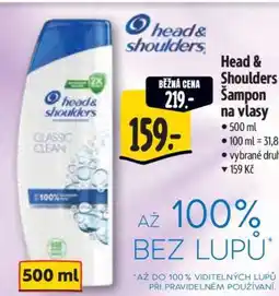 Albert Head&Shoulders šampon na vlasy nabídka