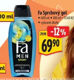 Albert Fa sprchový gel nabídka