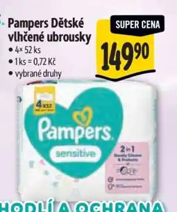 Albert Pampers Dětské vlhčené ubrousky nabídka