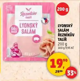 Penny Market Lyonký salám Řezníkův talíř nabídka