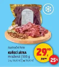 Penny Market KUŘECÍ JÁTRA mražená nabídka