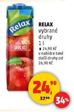 Penny Market RELAX vybrané druhy nabídka