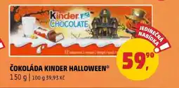 Penny Market Čokoláda Kinder Halloween nabídka
