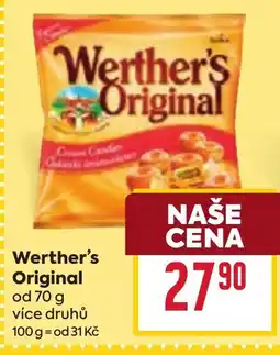 Billa Werther's Original nabídka