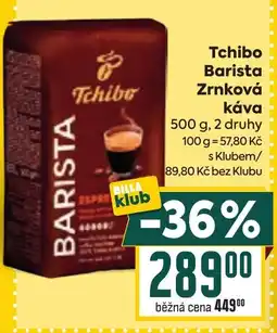 Billa Tchibo Barista Zrnková Κάνα nabídka