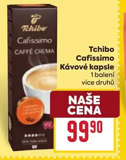 Billa Tchibo Cafissimo Kávové kapsle nabídka