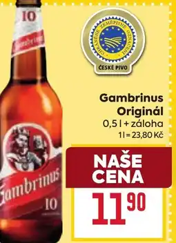 Billa Gambrinus Originál nabídka