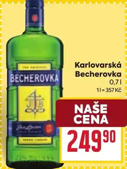 Billa Karlovarská Becherovka nabídka