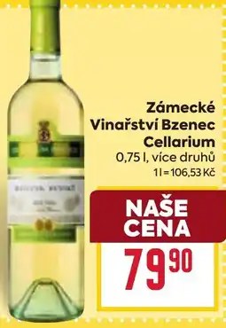Billa Zámecké Vinařství Bzenec Cellarium nabídka