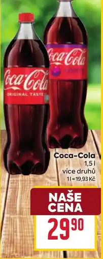 Billa Coca-Cola nabídka