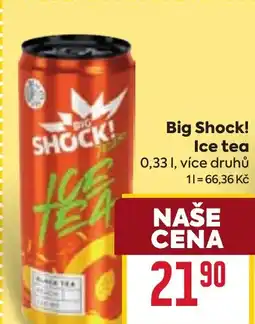 Billa Big Shock! Ice tea nabídka
