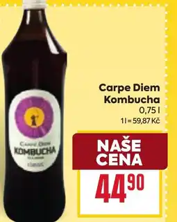 Billa Carpe Diem Kombucha nabídka