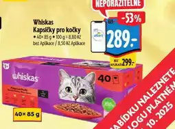 Albert Whiskas kapsičky pro kočky nabídka