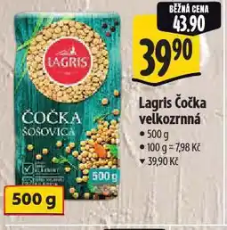 Albert Lagris čočka velkozrnná nabídka