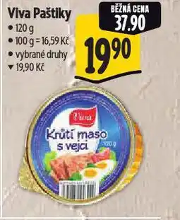 Albert Viva paštika nabídka
