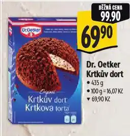 Albert Dr. oetker krtkův dort nabídka