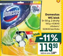 Billa Domestos WC blok nabídka