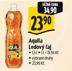 Albert Aquila ledový čaj nabídka