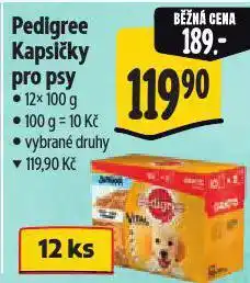 Albert Pedigree kapsičky pro psy nabídka