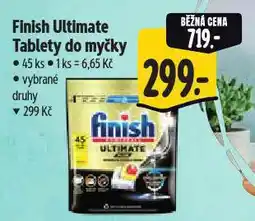 Albert Finish ultimate tablety do myčky nabídka