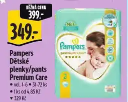 Albert Pampers dětské plenky nabídka