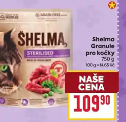 Billa Shelma Granule pro kočky nabídka