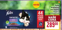 Billa Felix Kapsičky pro kočky nabídka