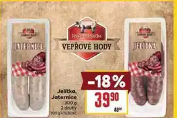 Billa Jaternice nabídka