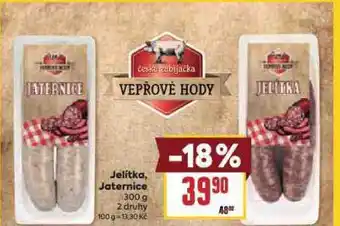 Billa Jaternice nabídka