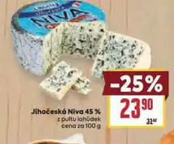 Billa Jihočeská niva 45% nabídka