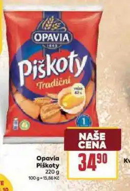 Billa Opavia piškoty nabídka