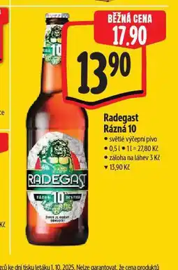 Albert Pivo radegast nabídka