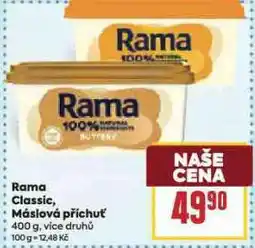 Billa Rama máslová příchuť nabídka