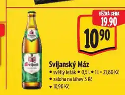 Albert Pivo svijanský máz nabídka